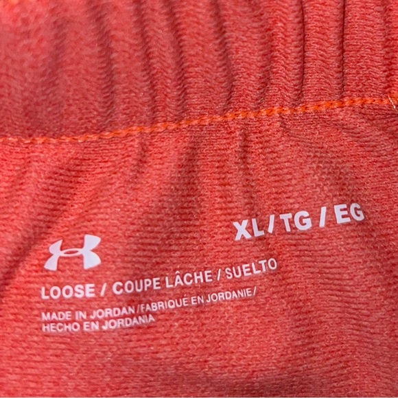 Under Armour Women's Red Running Shorts - Picture 3 of 4